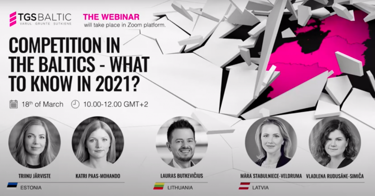 WEBINAR  Competition in the Baltics – what to know in 2021? Before setting your business